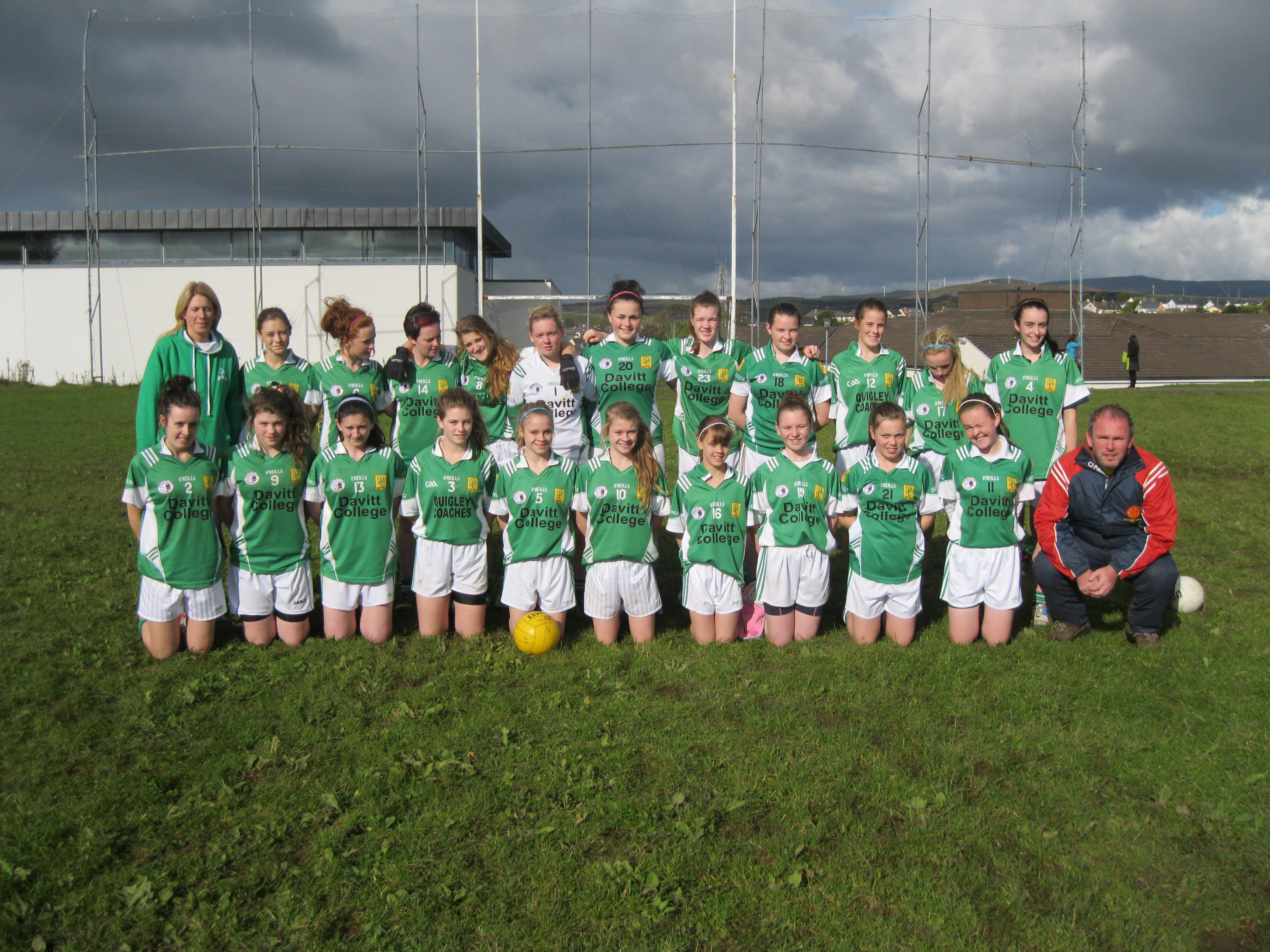 Junior Girls Gaelic Team